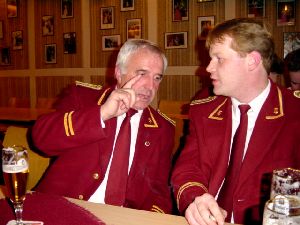 Jahreshauptversammlung des Musikverein Alfen (2000)