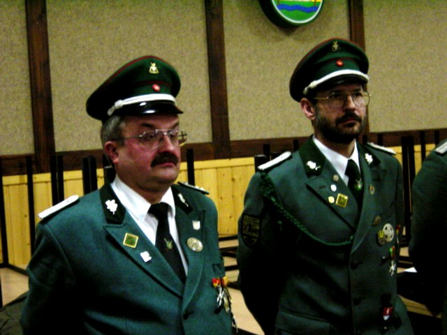 Jahreshauptversammlung des Schützenvereins (2001)