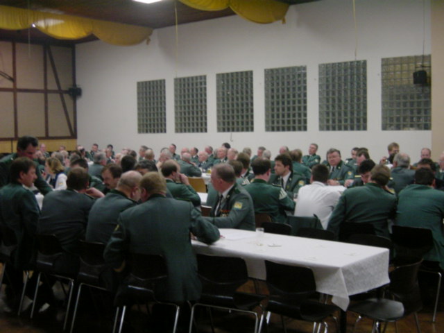 Jahreshauptversammlung des Schützenvereins (2001)
