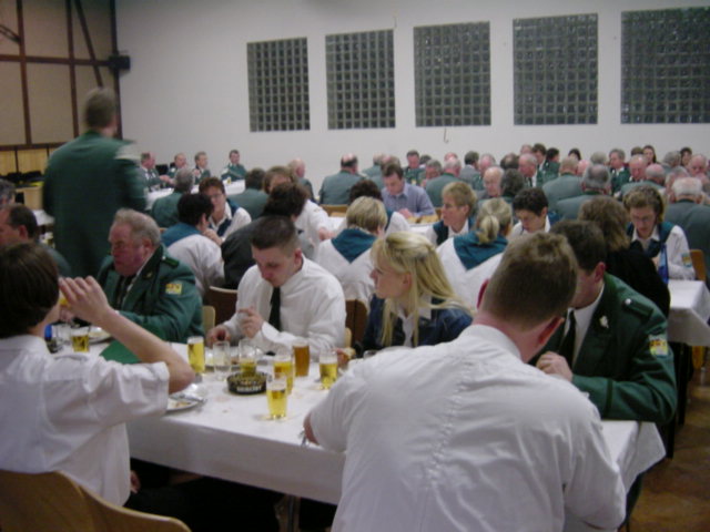 Jahreshauptversammlung des Schützenvereins (2001)