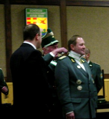 Jahreshauptversammlung des Schützenvereins (2001)