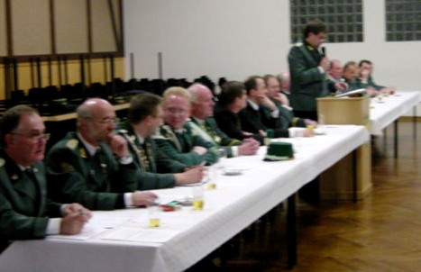 Jahreshauptversammlung des Schützenvereins
