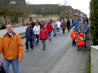 Wanderung der Südkompanie