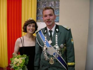... und Königin Gabi die Charmante