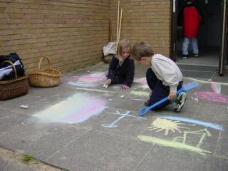 Für die Kinder waren diverse Spiele vorbereitet :