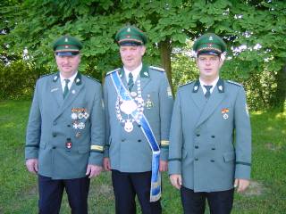 Die Prinzen: Karlo Granitza, Jürgen Hillebrand und Marian Pasel
