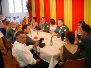 Der Montag beginnt mit dem Schützenfrühstück