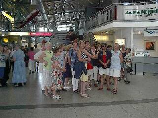Danach beginnt der Rundgang