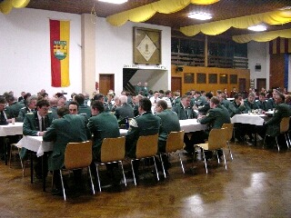 Die Schützenschwestern und -brüder waren zahlreich versammelt