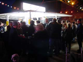 Dank des Wetters war das Osterfeuer in diesem Jahr besonders gut besucht
