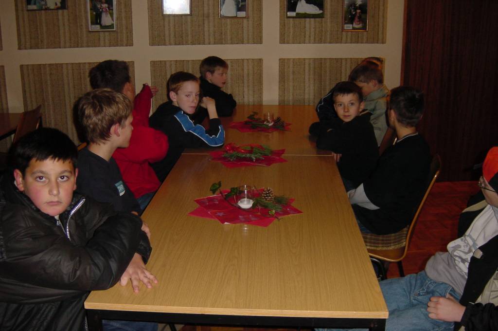 Adventsfeier der Jugendabteilung des SV RW Alfen (2002)