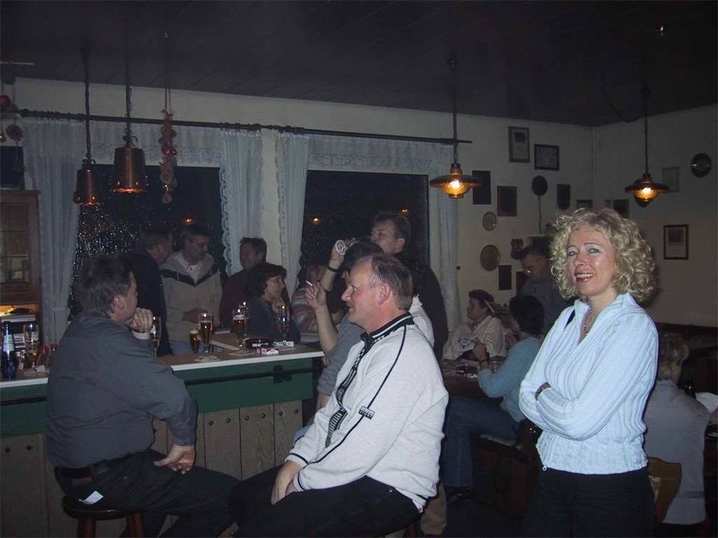 Adventsfeier der Jugendabteilung des SV RW Alfen (2002)