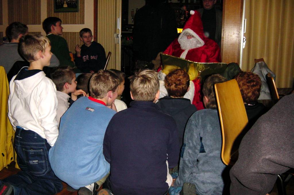 Adventsfeier der Jugendabteilung des SV RW Alfen (2002)