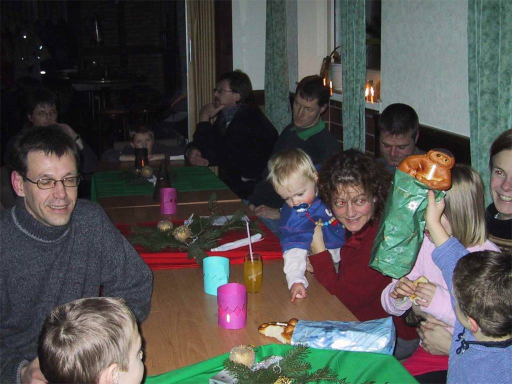 Adventsfeier der Jugendabteilung des SV RW Alfen (2002)