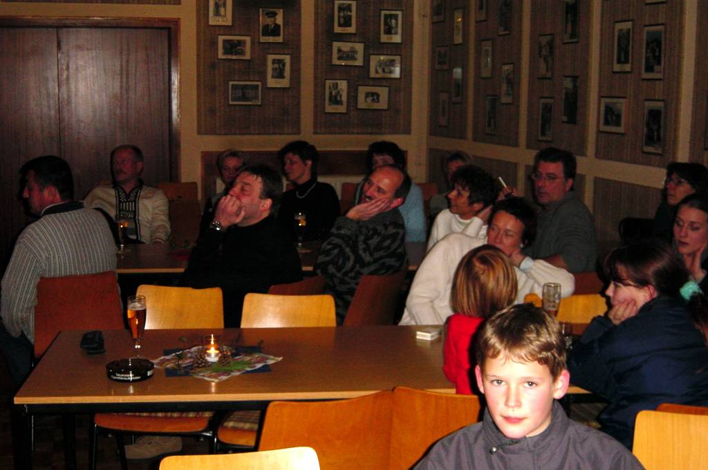 Adventsfeier der Jugendabteilung des SV RW Alfen (2002)
