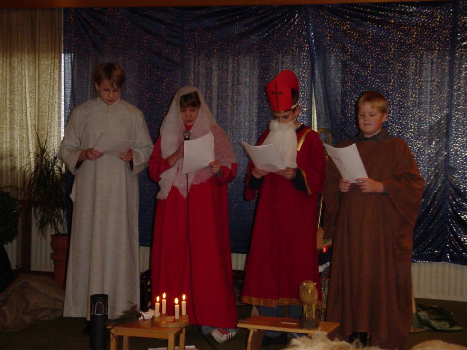 Adventsfeier der kfd Alfen (2002)