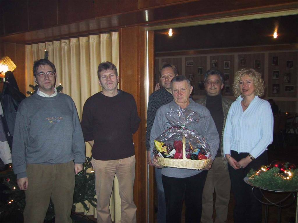 Adventsfeier der Jugendabteilung des SV RW Alfen (2002)