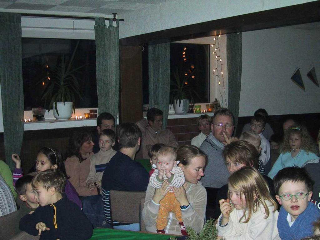Adventsfeier der Jugendabteilung des SV RW Alfen (2002)