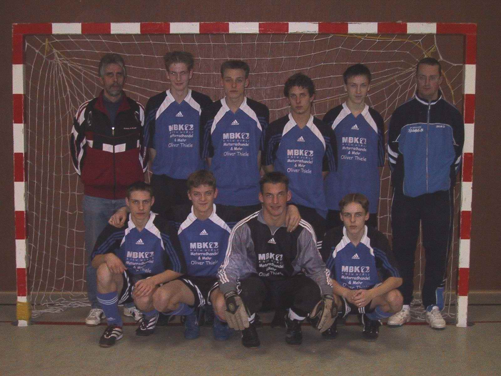 Die A-Jugendfußballer der Spielgemeinschaft Wewer / Alfen wurden 4. des Turniers