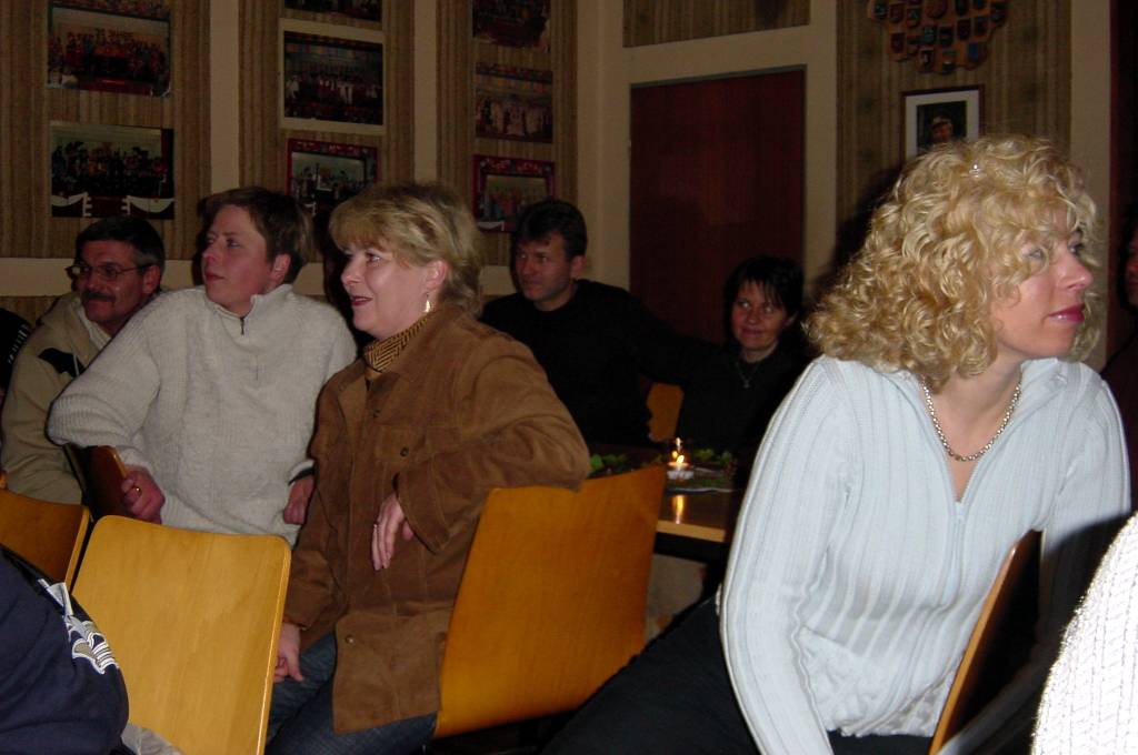 Adventsfeier der Jugendabteilung des SV RW Alfen (2002)