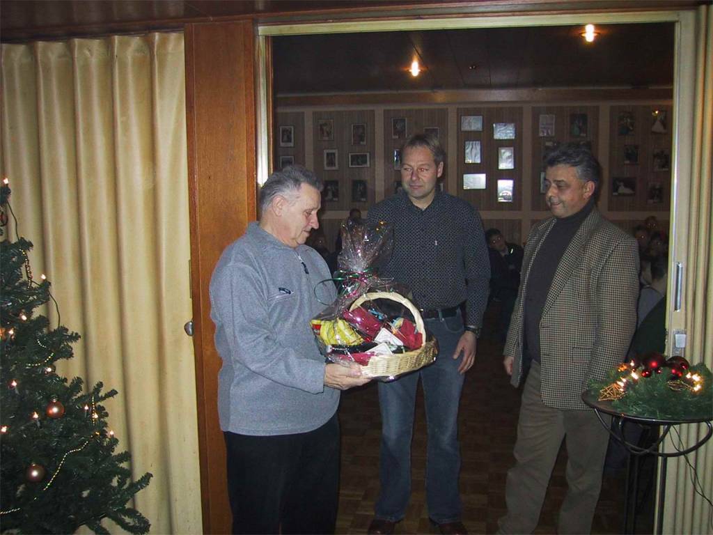 Adventsfeier der Jugendabteilung des SV RW Alfen (2002)