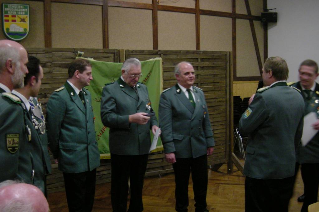 Jahreshauptversammlung des Schützenvereins (2003)