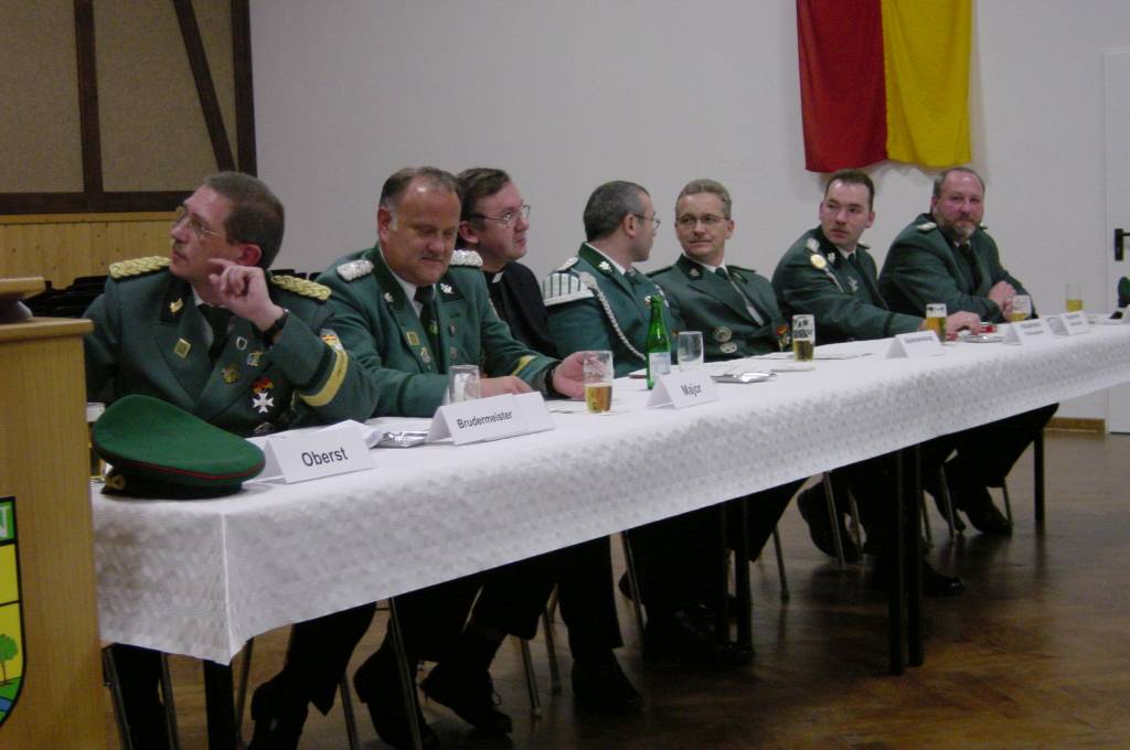 Jahreshauptversammlung des Schützenvereins (2003)