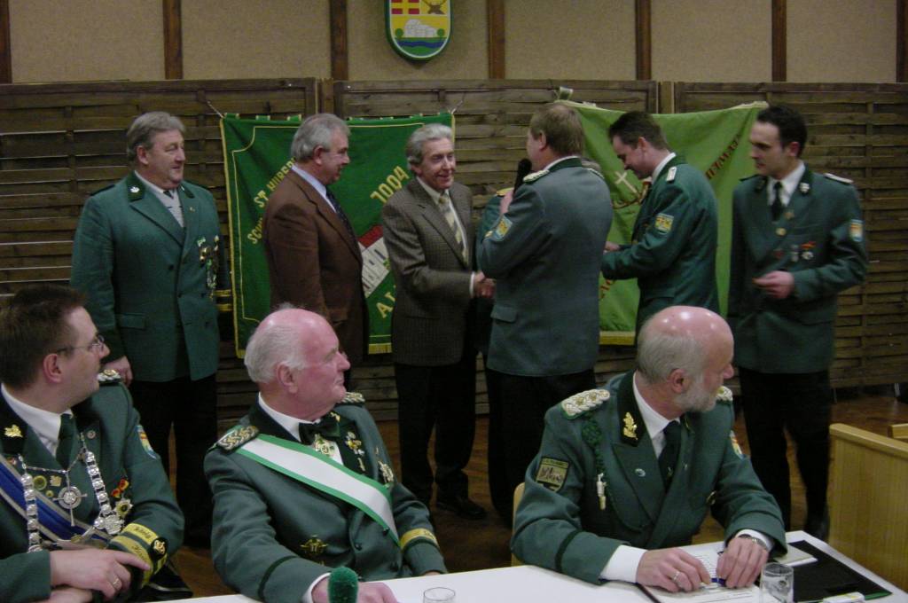 Jahreshauptversammlung des Schützenvereins (2003)