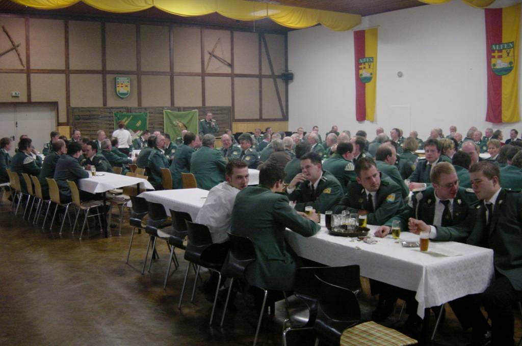 Jahreshauptversammlung des Schützenvereins (2003)