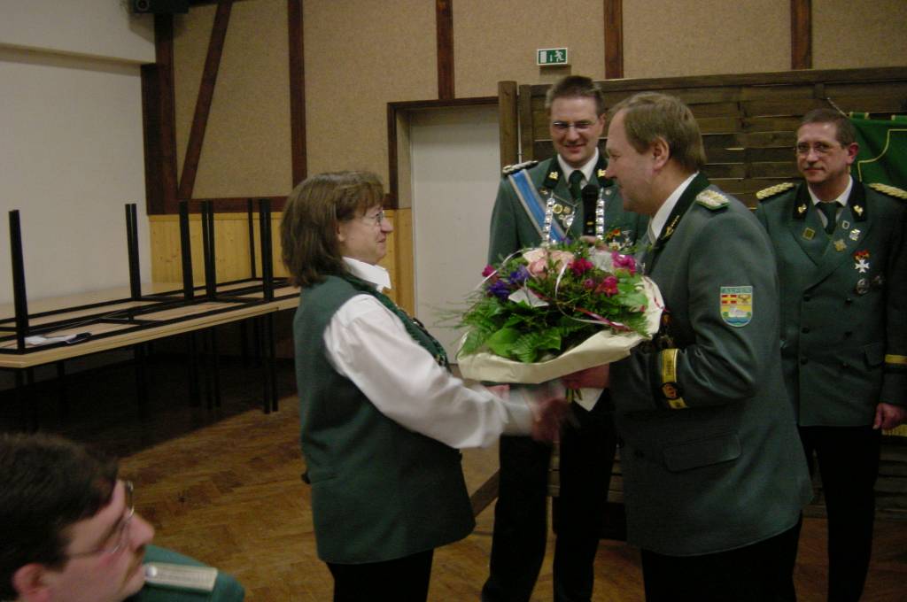 Jahreshauptversammlung des Schützenvereins (2003)