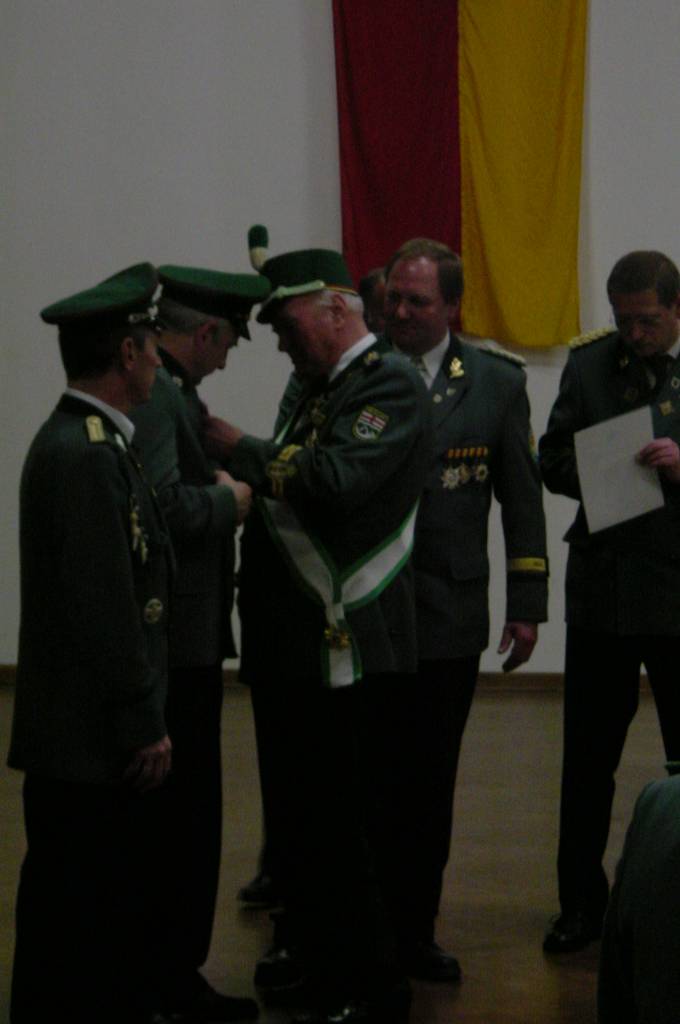 Jahreshauptversammlung des Schützenvereins (2003)