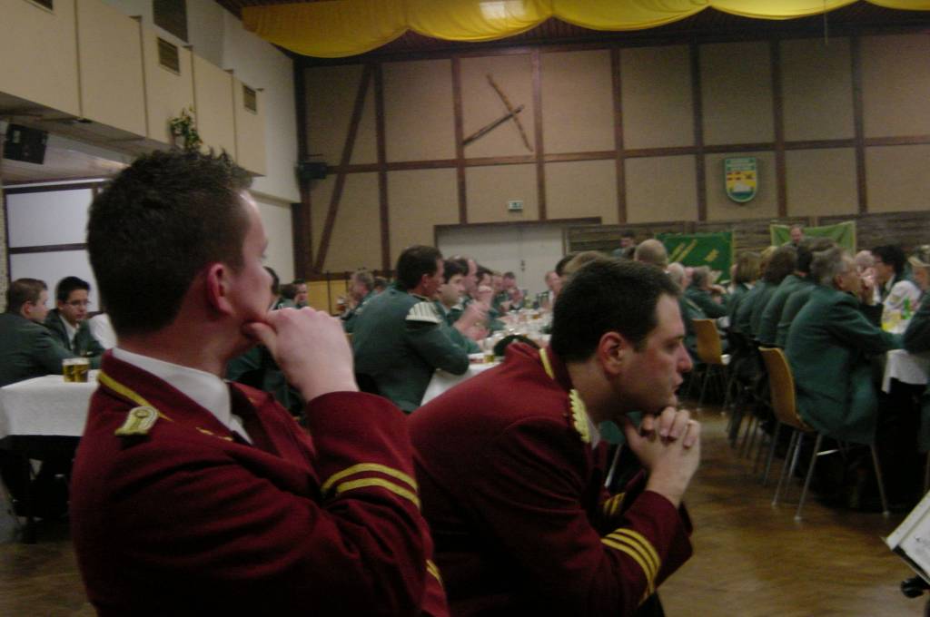Jahreshauptversammlung des Schützenvereins (2003)