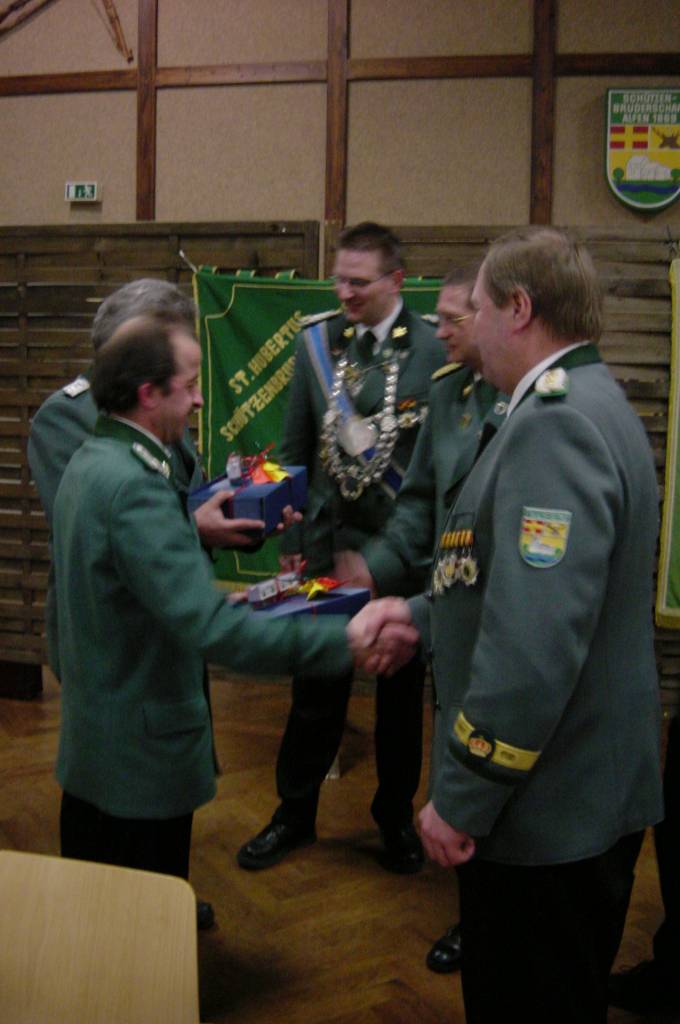 Jahreshauptversammlung des Schützenvereins (2003)