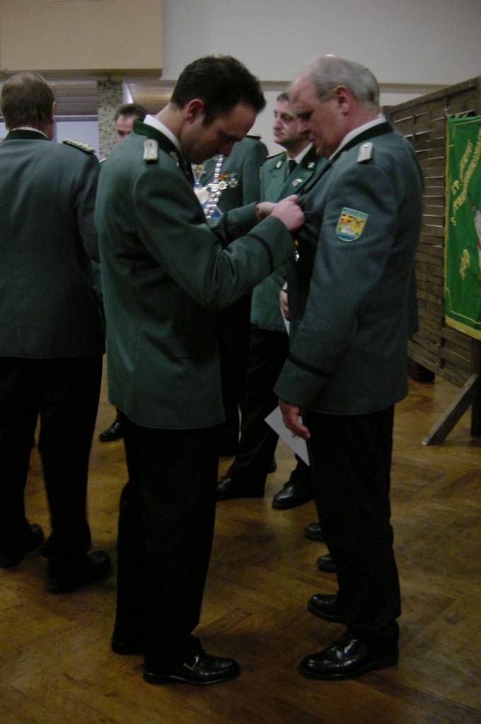 Jahreshauptversammlung des Schützenvereins (2003)