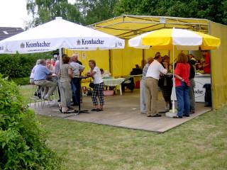 Auch in diesem Jahr hat die Südkompanie die Alfener zur Kleeberger Sommernacht eingeladen