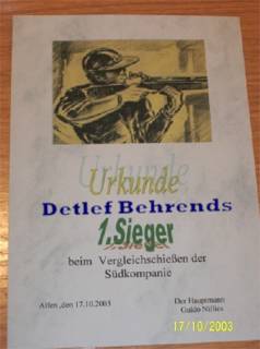 Sieger wurde Detlef Behrends