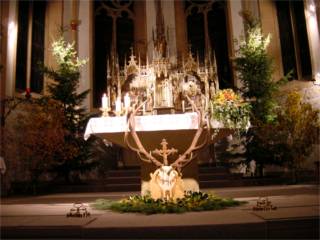 Zum Namenstag des Schutzpatrons der St. Hubertusschützenbruderschaft wurde in der Pfarrkirche zu Alfen eine Hubertusmesse zelebriert.