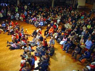 Der Schützenverein fungierte als Veranstalter und die Grundschule stellte das Programm