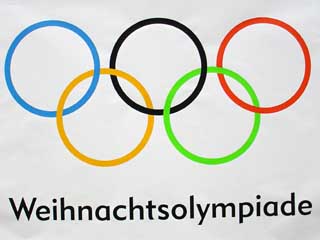 In diesem Jahr wurde die Weihnachtsfeier der Fußballjugend zu einer Weihnachtsolympiade
