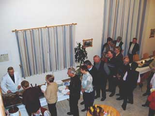 Adventsfeier der Wanderabteilung des SV RW Alfen (2003)