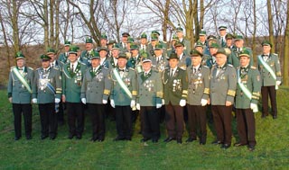 Hier die versammelten Bezirkskönige