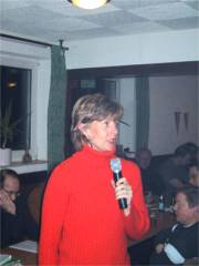 Die einzelnen Abteilungen berichteten über die Arbeit im vergangenen Jahr. Hier Sabine Hahn für die Abteilung Breitensport im RWA