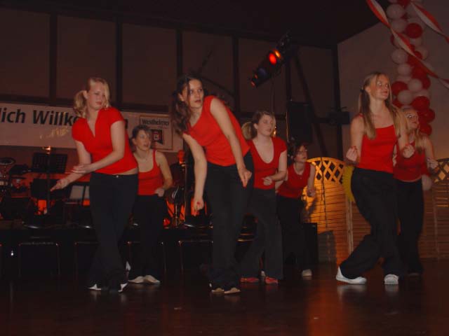 Danach kam die 2. Alfener Tanzgruppe die Wild Roses