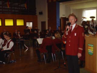 Der Vorsitzende des Musikvereins, Karl Heinz Kloppenburg, begrüßte die Gäste