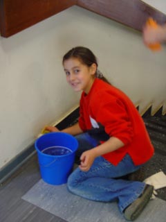 Frühlingstag in der Grundschule unterm Regenbogen (2004)