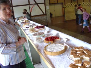 In diesem Jahr veranstaltete der Alfener Musikverein wieder ein Konzert. Diesmal in der Schützenhalle und das bei Kaffee und Kuchen