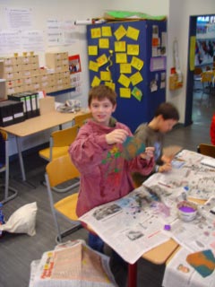 Frühlingstag in der Grundschule unterm Regenbogen (2004)