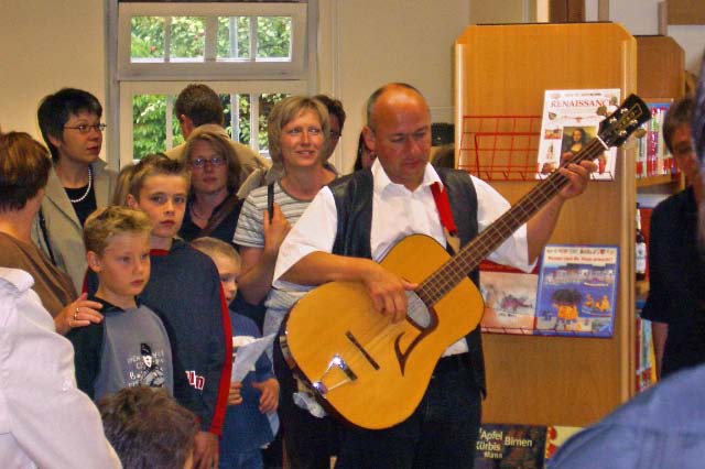 Die Gruppe "Allerleirauh" sorgte dabei für musikalische Unterhaltung.