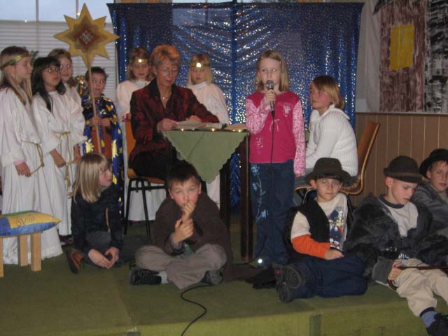 Adventsfeier der kfd Alfen (2004)