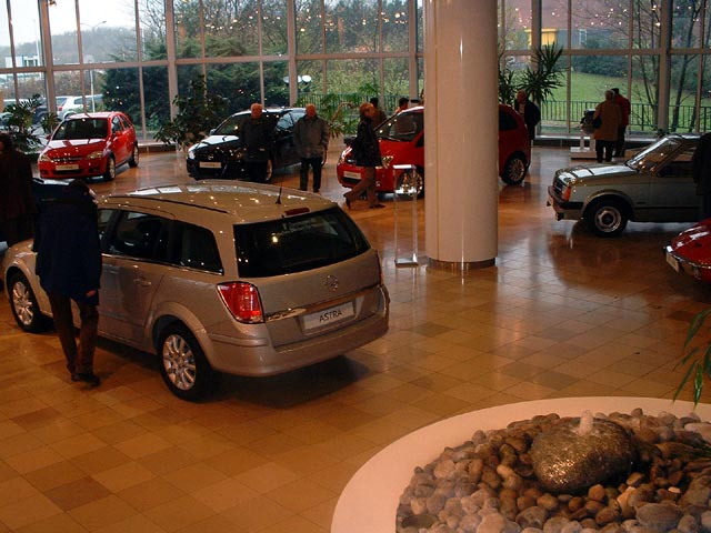 Besichtigung der Opel-Werke (2004)